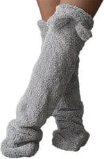 Pelüş Uzun Yünlü Çorap,Welsoft Çorap,Diz üstü Çorap,Bacak ısıtıcı,Peluş Çorap,Panduf Çorap,Panduf,Ev Çorabı,Çizme Çorabı