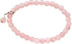 Pembe Kuvars Taşı Bileklik (6 mm) - Taş Sandığı