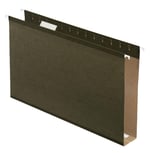 Pendaflex 4153X2 Güçlendirilmiş Askılı Dosya Klasörü, Ekstra Kapasiteli, 5 cm, Legal Boyut, 1/5 Kesim, 25’li Kutu, Standart Yeşil