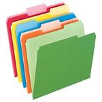 Pendaflex iki renkli renk dosyası dosya Letter