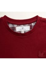 Penelope Kız Çocuk Pijama Takımı, 7-8 Yaş, Bordo