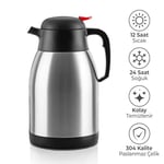 Penguen 2 Litre Çelik Termos Png-1200p, Penguen Çay Termosu