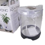 PENN-PLAX Aqua-Ponic Betta tankı ve hidroponik bitki saksısı, bitkiler ve balıklar için sağlıklı bir ortam sağlar - Seçenekler: 1.4 Gallon, 2,2 l