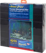 Penn-Plax Premium çakıl filtre sistemi – Akvaryumlar ve akvaryumlar için, 22,7 – 22,5 l, mavi (CFU55)