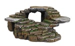 Penn-Plax Shale Step Ledge and Cave Hide-Out Akvaryum, Suni Reçine - Seçenekler: Medium (Pack of 1), Small (Pack of 1), Large