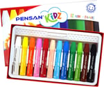Pensan Kidz Pastel Boya 12 Renk - PE98060PB12R