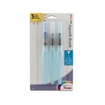 Pentel Arts Aquash sulu boya fırçası, ince uç, 3 paket boyunda, 0,5 çeşit - Seçenekler: 3 adet, çeşitli, çeşitli 4 adet, Kutu içinde hediye seti...