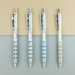 Pentel Graphgear 1000 Metal Gövdeli, Gizli Uçlu, Teknik Çizim ve Yazı İçin Mekanik Kurşun Kalem, 0.5 mm, Orijinal Kutusunda