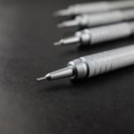 Pentel Graphgear 500 Teknik Çizim ve Yazı İçin Mekanik Kurşun Kalem, 0.3 mm, Orijinal Kutusunda - Bedenler: 0.3 mm, 0.5 mm, 0.7 mm, 0.9 mm