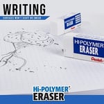 Pentel Hi-Polimer Blok Silgi, Küçük, 48 Silgi Kutusu (ZEH-05), Beyaz