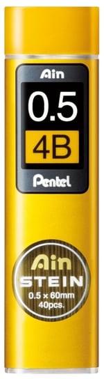 Pentel Mekanik Kurşun Kalem Ucu, 40 Adet, 0.5 mm, 4B