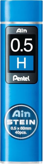Pentel Mekanik Kurşun Kalem Ucu, 40 Adet, 0.5 mm, 4B