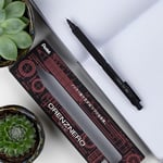 Pentel PP3005-A ORENZNERO basmalı kurşun kalem, otomatik uç beslemeli, kırılmaz uç, siyah metal gövde, 0,5 mm, 1 adet (1'li paket)