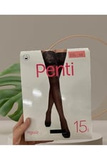 Penti Royale Silikonlu Dantelli 15 Den Jartiyer Çorabı