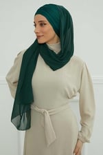 Penye Boneli Şifon Şal,BTS-1,BTS-1