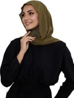 Penye İç Boneli Şifon Şal,PS-46