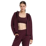 Peoria Kadın Bordo Günlük Stil Eşofman Üstü 25KK1048-BRD - Bedenler: XS, S