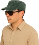Perlotus Castro Avcı Şapka Yıkamalı Pamuklu Ayarlanabilir Tokalı Klasik Unisex