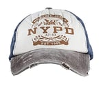 Perlotus NYPD Kahverengi Lacivert Erkek Kadın Unisex Kep Şapka