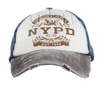 Perlotus NYPD Kahverengi Lacivert Erkek Kadın Unisex Kep Şapka