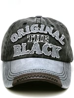 Perlotus Siyah Gri Beyzbol Şapka Original Black Nakışlı Deri Detaylı Tasarım