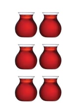 Perotti Mercan 6'Lı Borosilikat 200 Ml Çay Bardağı Keyf-İ Ala
