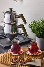 Perotti Mercan 6'Lı Borosilikat 200 Ml Çay Bardağı Keyf-İ Ala