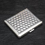 Petek Desen Metal Sigara Tabakası