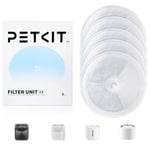 PETKIT PETKIT Pet Su Çeşmeleri Eversweet 2S/3/3 Pro, Eversweet Solo/Solo2/Solo SE ve CYBERTAIL için Yükseltilmiş Filtre Üniteleri 3.0, Yedek Filtreler (5 adet)