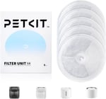 PETKIT PETKIT Pet Su Çeşmeleri Eversweet 2S/3/3 Pro, Eversweet Solo/Solo2/Solo SE ve CYBERTAIL için Yükseltilmiş Filtre Üniteleri 3.0, Yedek Filtreler (5 adet)