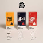 Petra Roasting Co. Sweet Blend, Long Shot, Acme Kapsül Kahve 30 Adet (3 Paket)