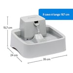 PetSafe Drinkwell 1,8 L Küçük Su Pınarı