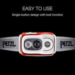 PETZL - Kafa Lambası Swift RL - Üniseks, Mavi, Tek Beden, Şarj Edilebilir