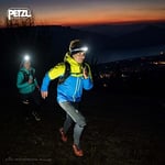 PETZL - Kafa Lambası Swift RL - Üniseks, Mavi, Tek Beden, Şarj Edilebilir