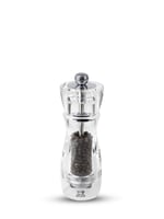 Peugeot 18221 Vittel karabiber değirmeni akrilik, 4,9 x 4,9 x 16 cm, şeffaf