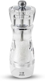 Peugeot 18238 Vittel Tuz Değirmeni Akrilik, 4,9 x 4,9 x 16 cm, Şeffaf