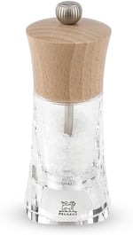 Peugeot 28411 Oleron tuz değirmeni, 14 cm, akrilik/Çikolata