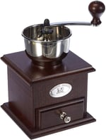 Peugeot Brésil manuel kahve değirmeni, ayarlanabilir değirmenli, yükseklik: 21 cm, ahşap/çelik, kahverengi, 19401765