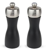 Peugeot Fidji değirmen seti, karabiber/tuz, klasik öğütme derecesi ayarı, yükseklik: 15 cm, ahşap, siyah, 2/17132