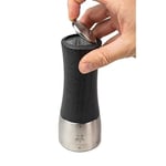 Peugeot Manuel karabiber değirmeni u'Select Daman(eski Madras) serisinden 16 cm yüksekliğinde, grafit/gri, ahşap ve paslanmaz çelik renginde, 39462 - Seçenekler: 16cm - 6.3in, Ölçü Birimi