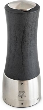 Peugeot Manuel karabiber değirmeni u'Select Daman(eski Madras) serisinden 16 cm yüksekliğinde, grafit/gri, ahşap ve paslanmaz çelik renginde, 39462 - Seçenekler: 16cm - 6.3in, Ölçü Birimi