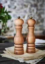 Peugeot Paris Antik Manuel Tuz Değirmeni, Klasik Öğütme Derecesi Ayarı, Yükseklik: 22 cm, Ahşap/Patina, Kahverengi, 30988 - Bedenler: 7.09in., 22 cm