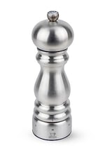 PEUGEOT Paris Chef manuel karabiber değirmeni, öğütme derecesi ayarı u'Select, yükseklik: 18 cm, fırçalanmış paslanmaz çelik, gümüş, 32487