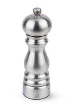 PEUGEOT Paris Chef manuel karabiber değirmeni, öğütme derecesi ayarı u'Select, yükseklik: 18 cm, fırçalanmış paslanmaz çelik, gümüş, 32487