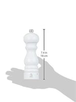 Peugeot Paris Manuel Tuz Değirmeni, Öğütme Derecesi Ayarı U'Select, Yükseklik: 18 Cm, Ahşap, Beyaz, 27810