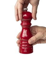 PEUGEOT - Paris u'Select karabiber değirmeni 18 cm + karabiber - 6 ön ayarlı öğütme derecesi - PEFC sertifikalı ahşaptan - Fransız bilgi birikimi - pas - Seçenekler: Karabiber değirmeni, Tuz değirmeni