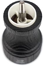 PEUGEOT - Tuz değirmeni Bistro Nature Black 10 cm + Tuz - Klasik öğütme derecesi ayarı - Geri dönüştürülmüş ahşaptan PEFC mührü ile - Siyah - Seçenekler: Karabiber değirmeni, Tuz değirmeni