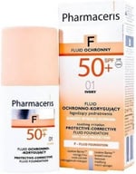 Pharmaceris SPF 50+ Ivory Protective Corrective Foundation Kapatıcı Fondöten Fluide Kapatıcı Fondoten (50 ml)