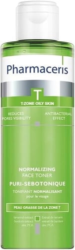 Pharmaceris T-4 Puri-Sebotonique Normalizing Face Toner (Dengeleyici Yüz Toniği), 200 ml