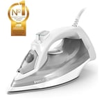 PHILIPS 5000 Serisi Buharlı Ütü – 2400W, 40g/dk Sürekli Buhar, 160g Şok, SteamGlide Plus Taban, Dahili Kireç Temizleme, Damlatmaz Sistem, Dikey Kullanım Özelliği (DST5010/10)